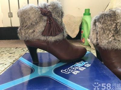 閑置9成新天美意二棉鞋，保暖舒適，哈爾濱地區轉讓